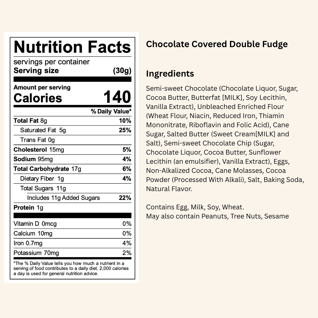 Chocolate Covered Double Fudge