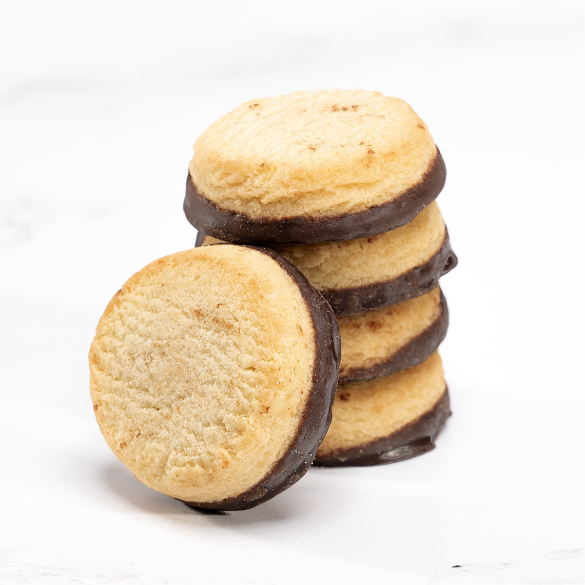 Chocolate Dipped Scottish Shortbread