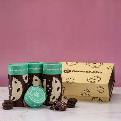 Chocolate Covered - 3 Tube Gift Box