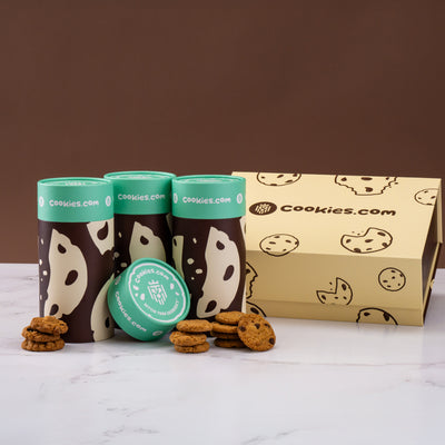 Cookies.com Classics - 3 Tube Gift Box