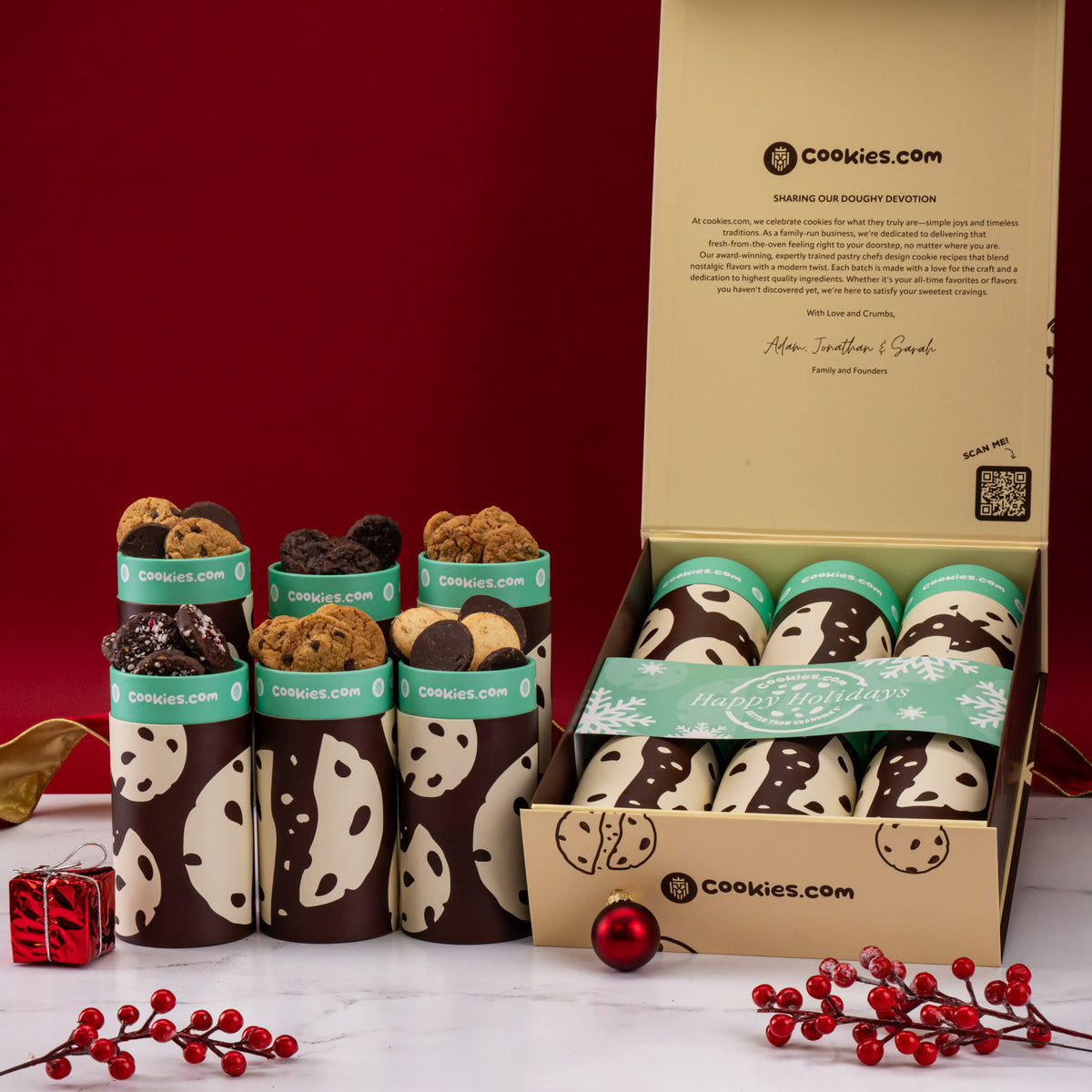 Holiday Collection - 6 Tube Gift Box