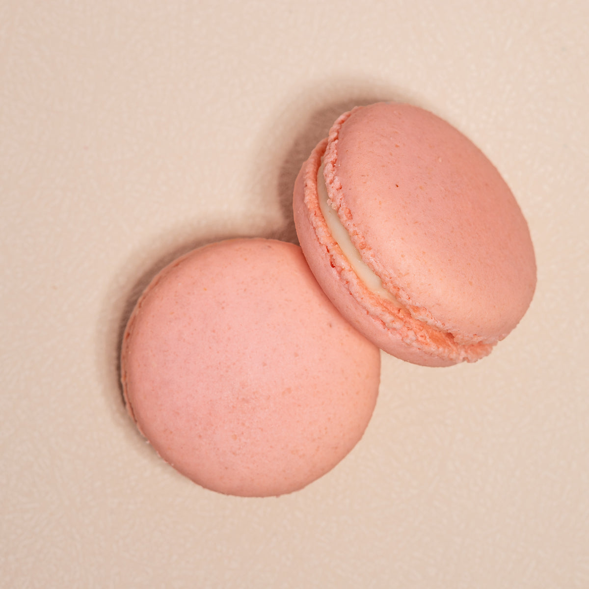 Strawberry Shortcake Macarons