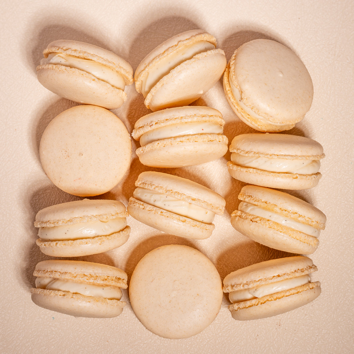 Vanilla Bean Macarons