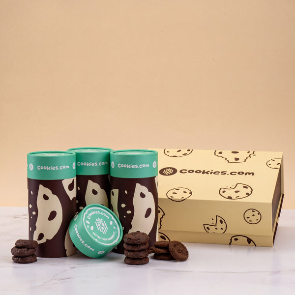 Chocolate Lovers - 3 Tube Gift Box