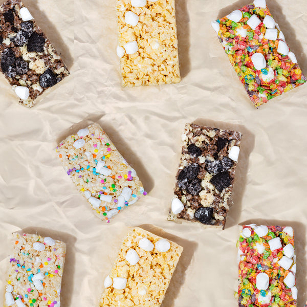 Overloaded Rice Krispie Jumbo Bars Collection